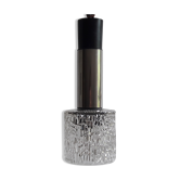Suspension  chrome et verre