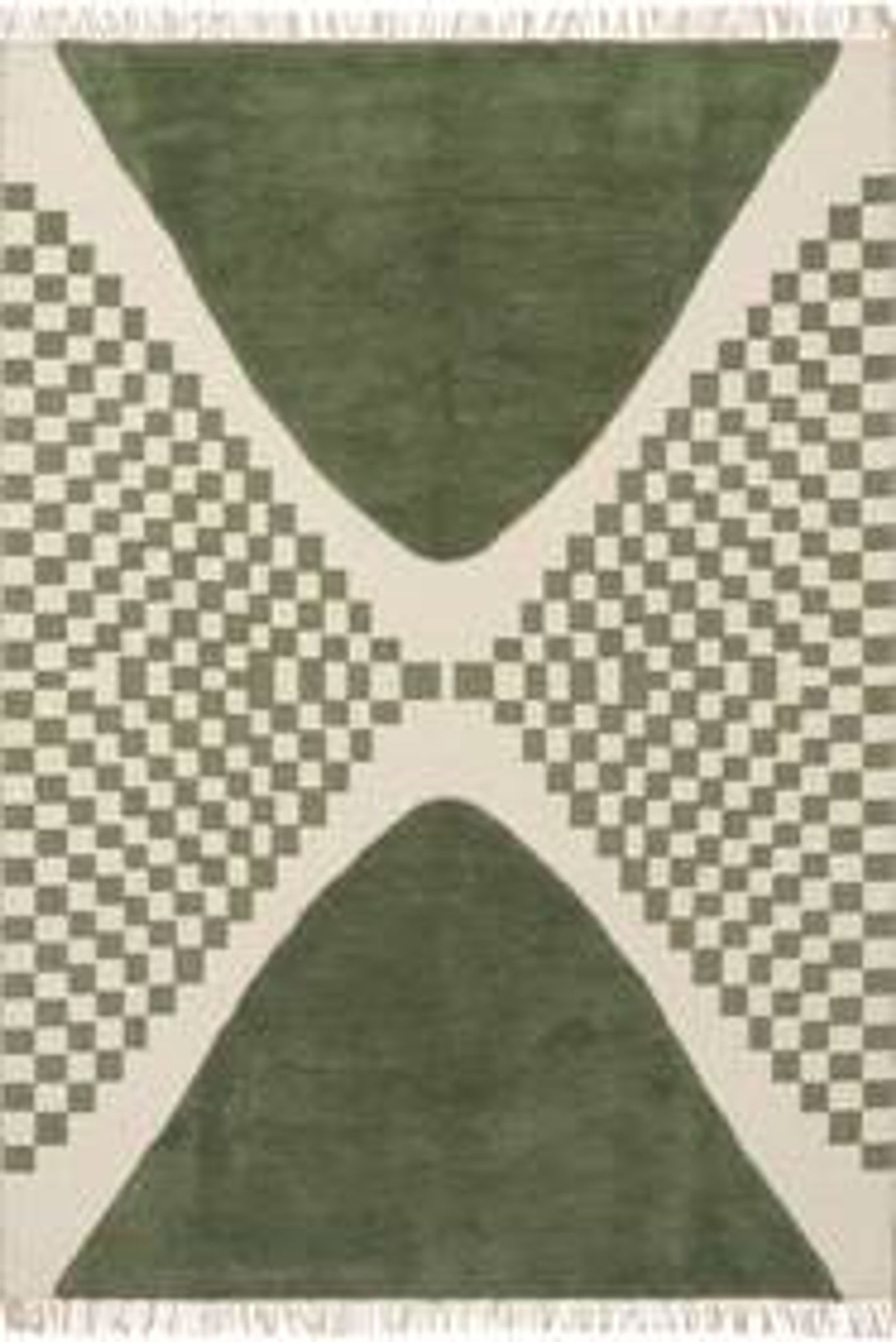 Rug measuring 230x140cm in wool.
