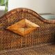 Office or bedroom storage furniture in rattan and wicker