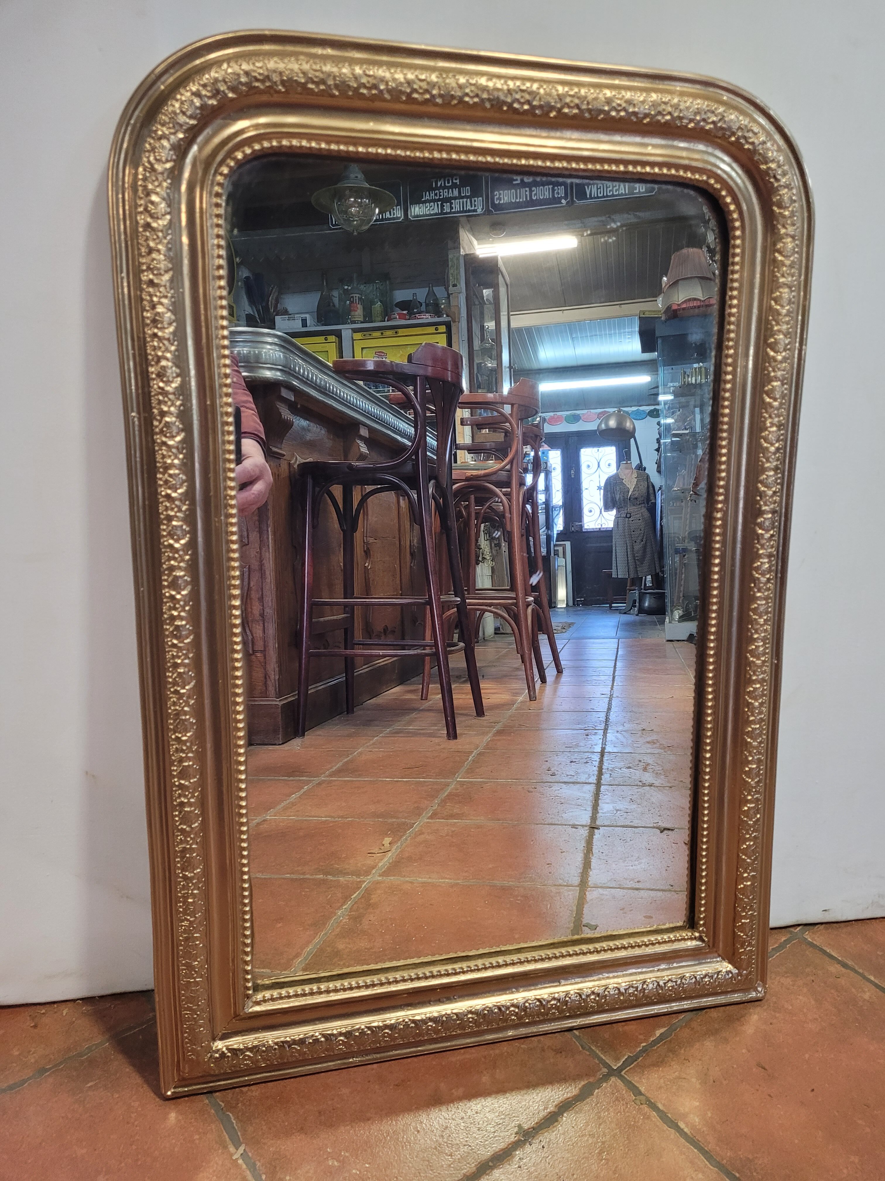 Old Louis Philippe mirror 86x59cm