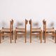6x Hans J. Wegner Dining Chair CH36 in Oak, 1970s Denmark