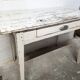 Distressed farmhouse table