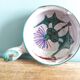 Caquelon dish, thistle decoration by Etienne Daniel, Vallauris