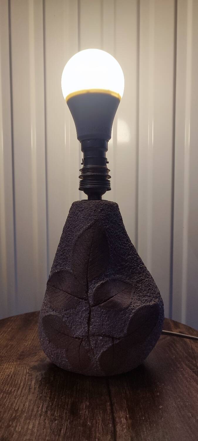 “Herbier” Lamp Base from the 70s (Hérault)