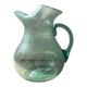 Pichet en verre  soufflé bullé  H24 cm
