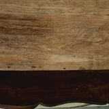 Louis XV style flat desk in marquetry - 20th century work