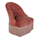 Velvet frog armchair