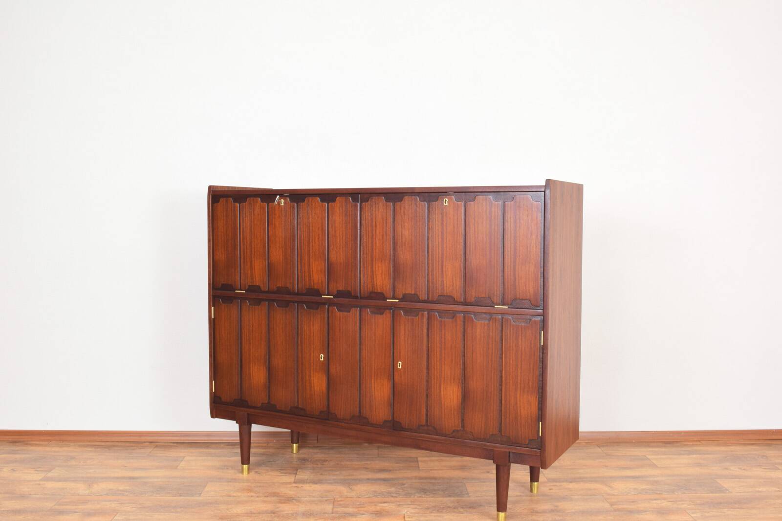 Mid-Century Norwegian Teak Highboard, 1960s.
