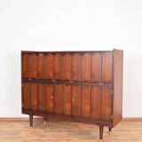 Buffet haut en teck norvégien du milieu du siècle, années 1960.