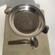 Baby plate silver metal spoon silver 30s
