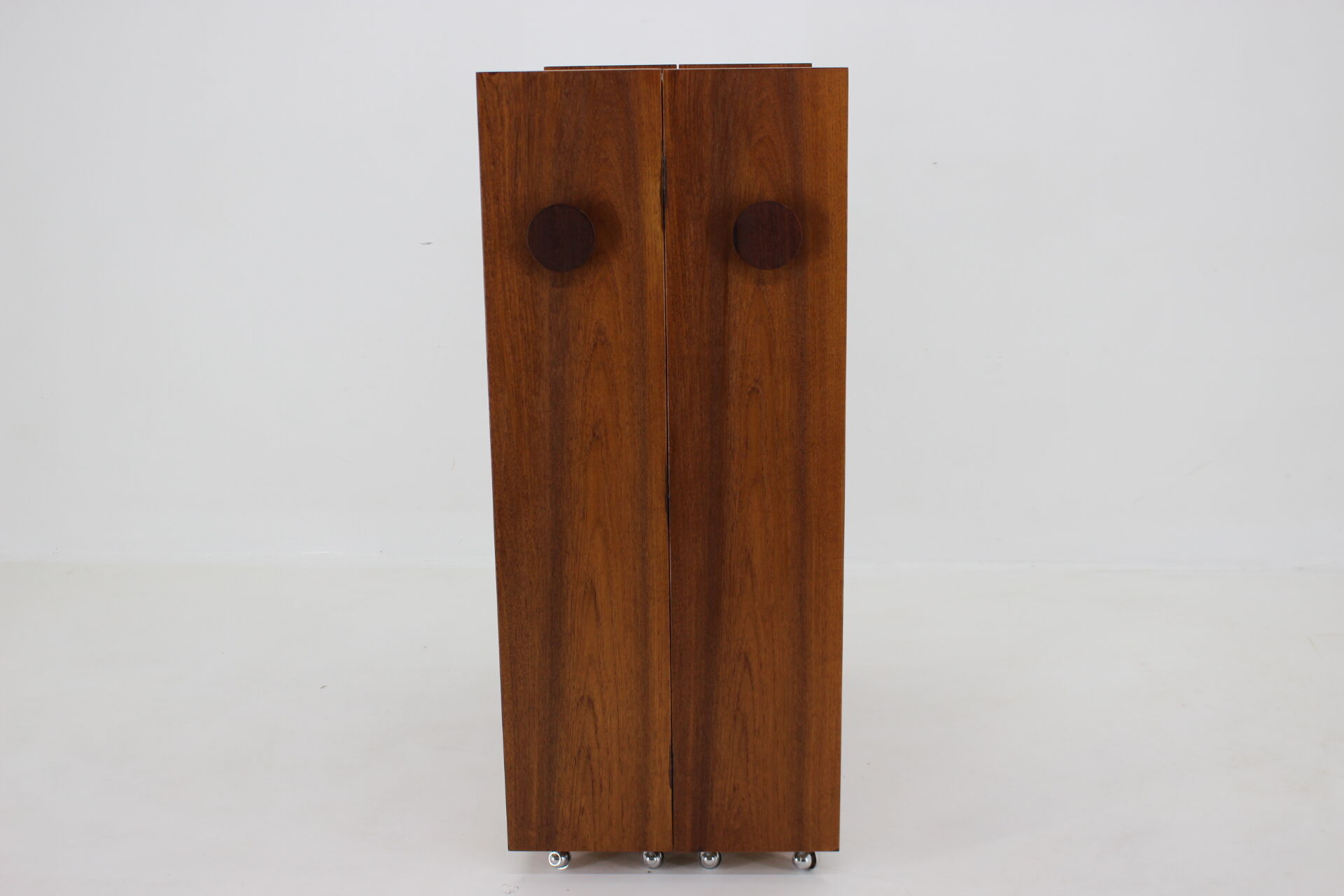 Teak folding bar by Johannes Andersen, Denmark 1960