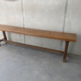 Wooden bench