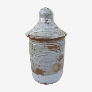 Ancient glazed ceramic pot