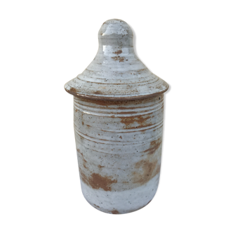 Ancient glazed ceramic pot