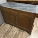 Louis Philippe / Restoration period sideboard in flamed mahogany circa 1820
