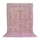 Pink Handknotted Decorative Rug sku 1917