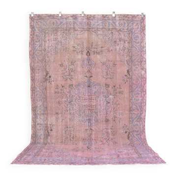 Pink Handknotted Decorative Rug sku 1917