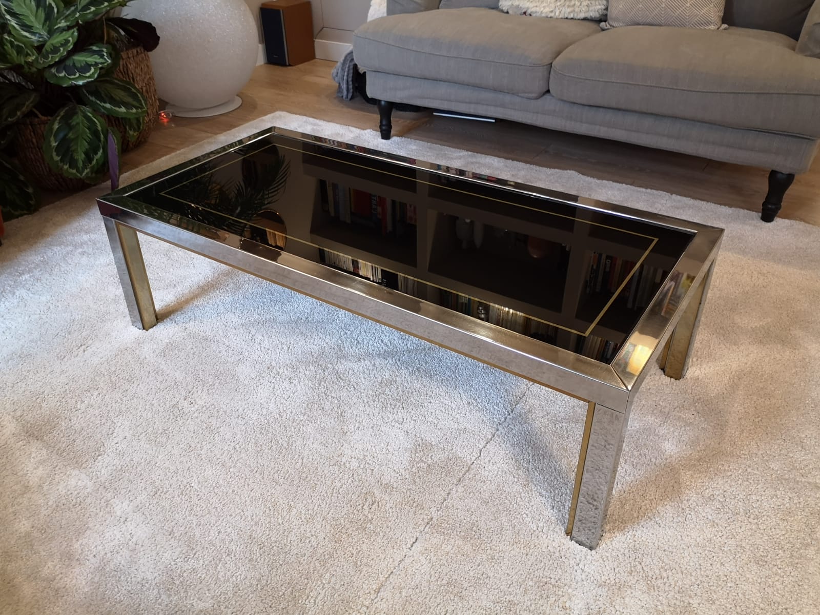 Vintage Italian coffee table 70s