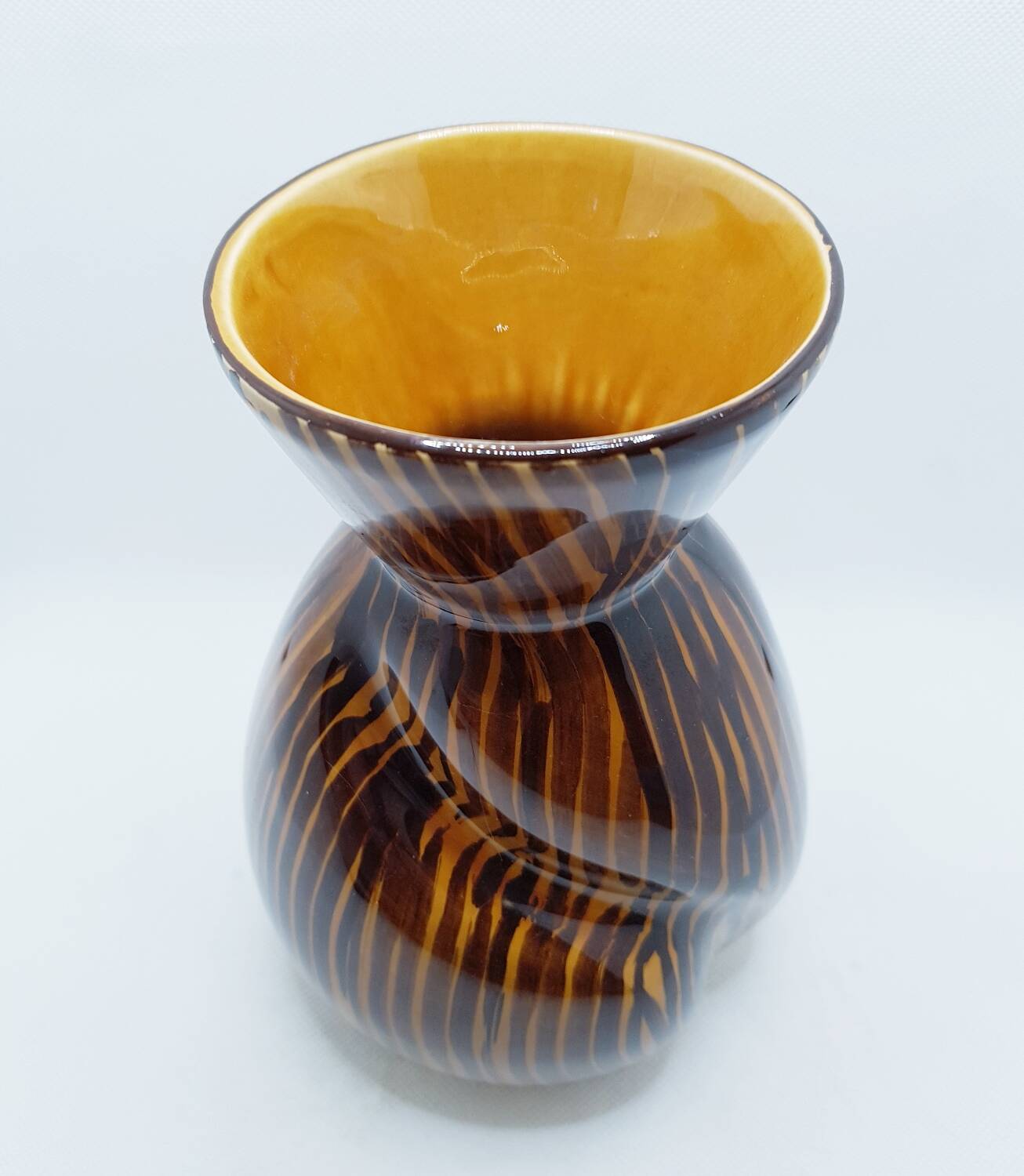 Vase abstrait Domino de Sarreguemines