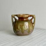 Ceramic vase with handles