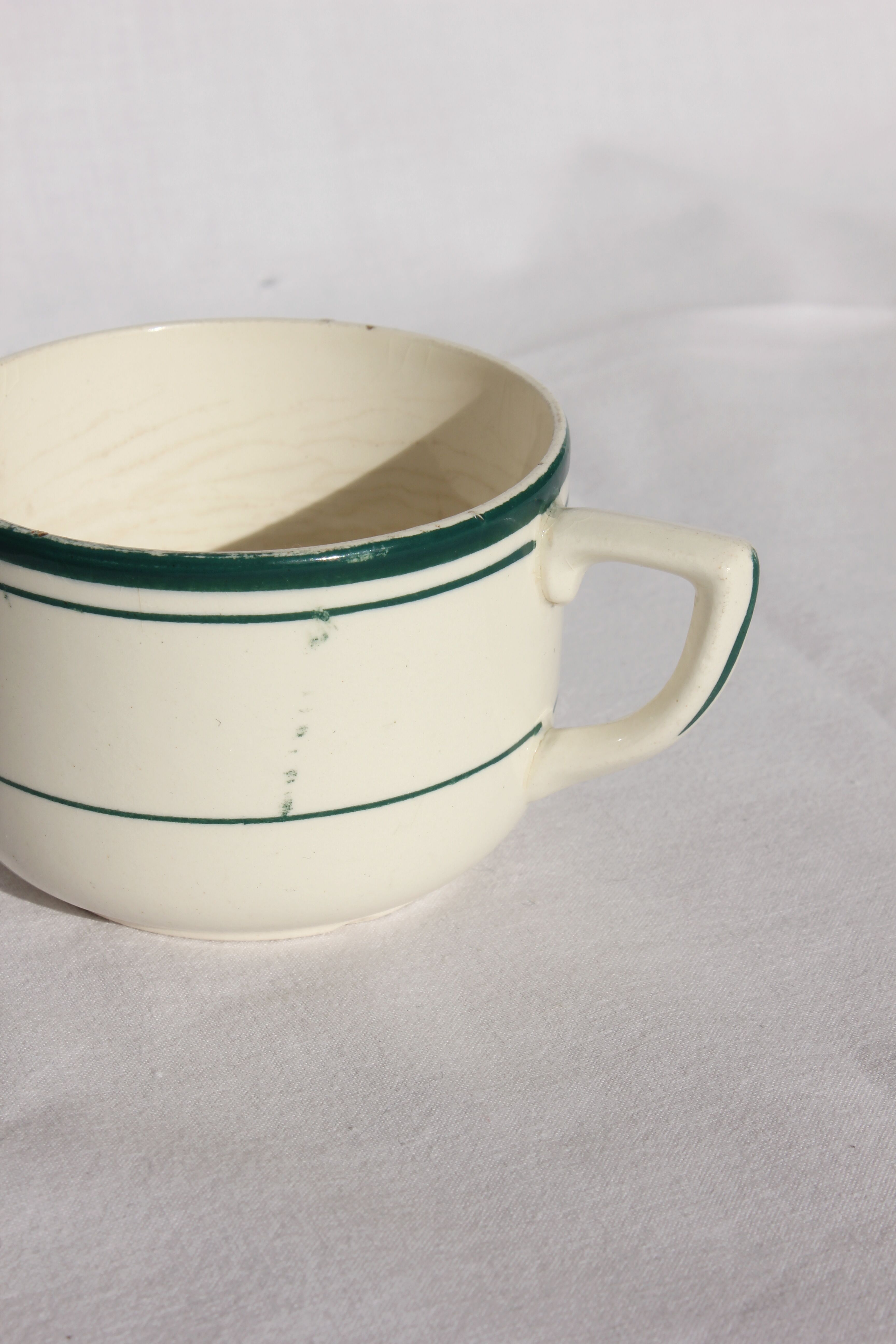 Saint Amand ironstone coffee cup
