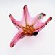 Coupe Murano - Sommerso - Orange & Rose