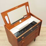 Teak dressing table, Danish design, 1970s, production: Denmark