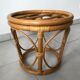 Vintage rattan stool