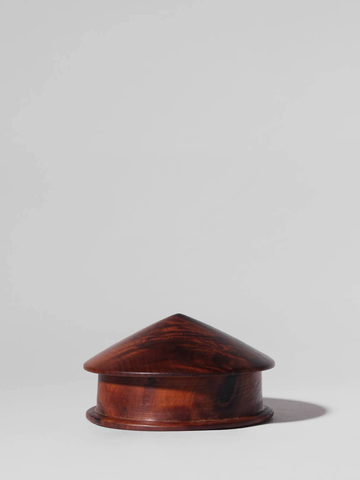 Art Deco Burl Wood Jewellery Box