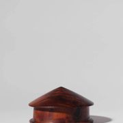 Art Deco Burl Wood Jewellery Box