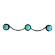 Hook 3 metal balls