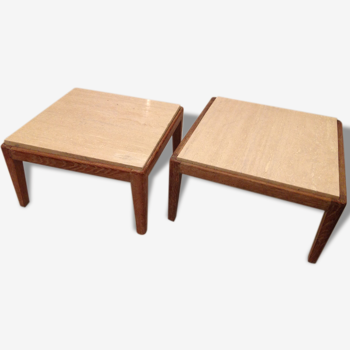 Pair of low tables