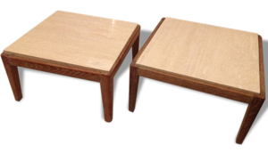 Paire de tables basses