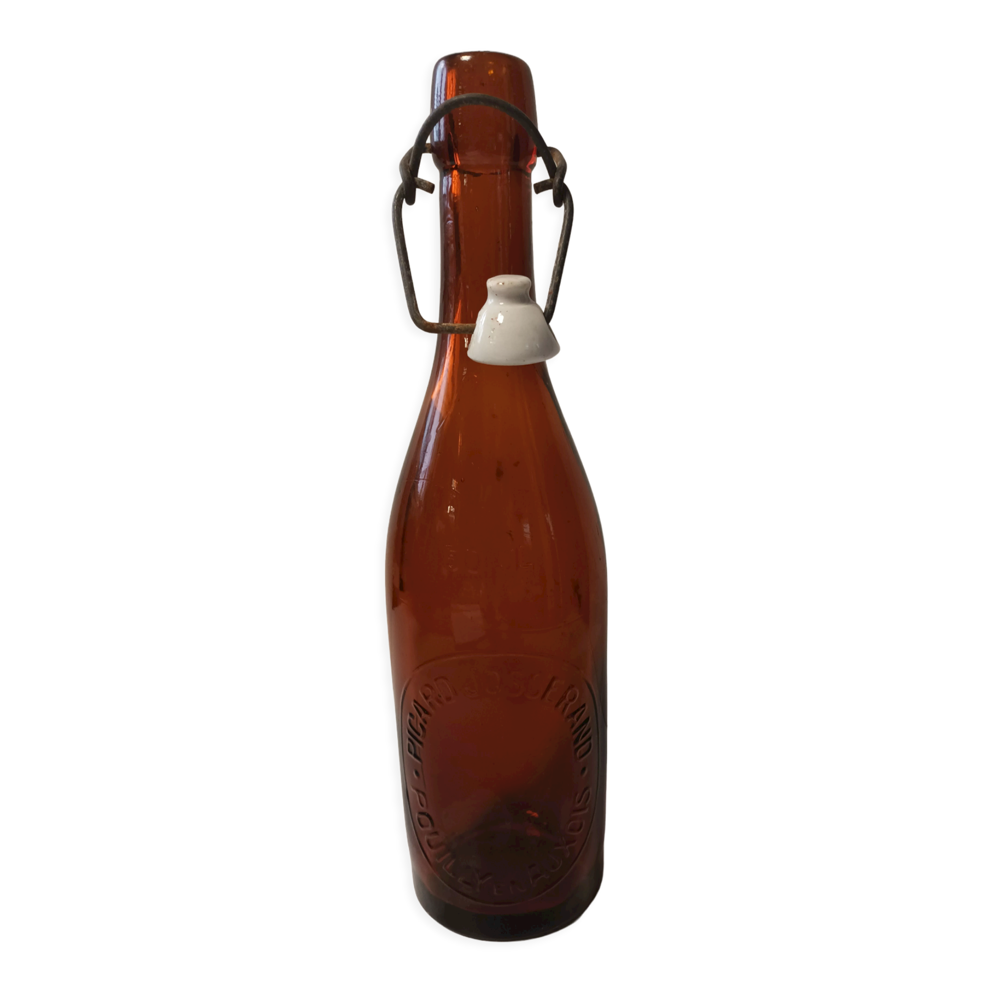 Old glass bottle