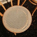 4 bistro chairs beech light