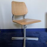 Chaise d’écolier enfant style industriel