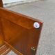 Armoire meuble tv bonnetière en merisier massif 80s