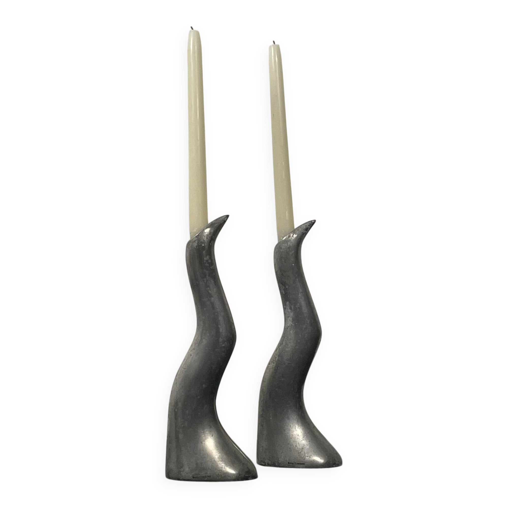 Anna Everlund - "Zigzag" Candle Holders