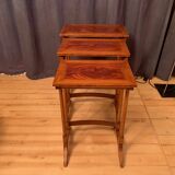 Set of three Edwardian tables, 9th/20th century