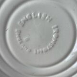 English ironstone flat plate