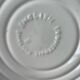Assiette plate en terre de fer anglaise