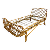 Rattan bed 190x80