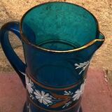 Enamel glass carafe