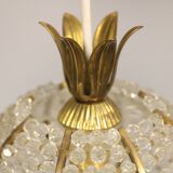 Cascade chandelier by Emil Stejnar for Nikoll, pendant lamp, 1960s