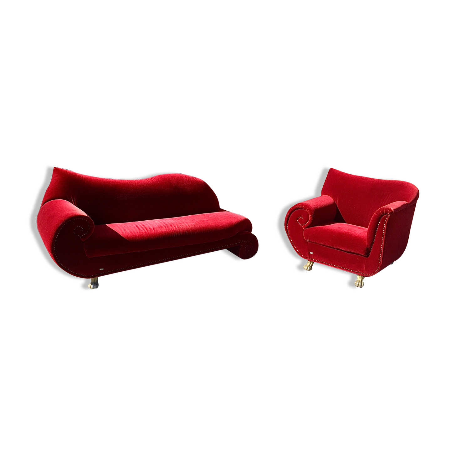 sofa and armchair Bretz