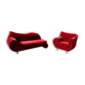 sofa and armchair Bretz