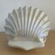 Vintage iridescent ceramic shell emptier