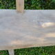 Banc en orme massif