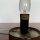 Midcentury design plastic and chrome table lamp by Aka, Germany, 1960s