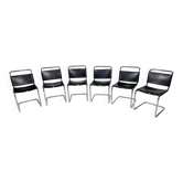 Lot de 6 chaises modèle B33 par Marcel Breuer